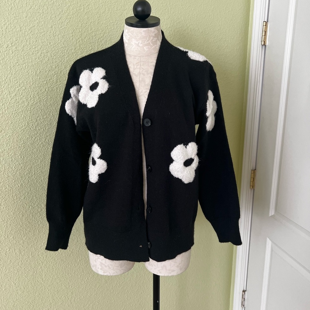 Beautiful cardigan sweater.